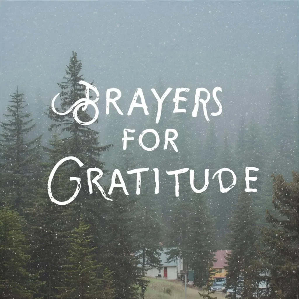 Morning Prayers for Gratitude