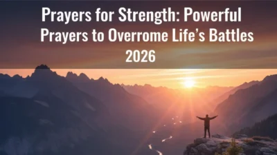 prayers for strength