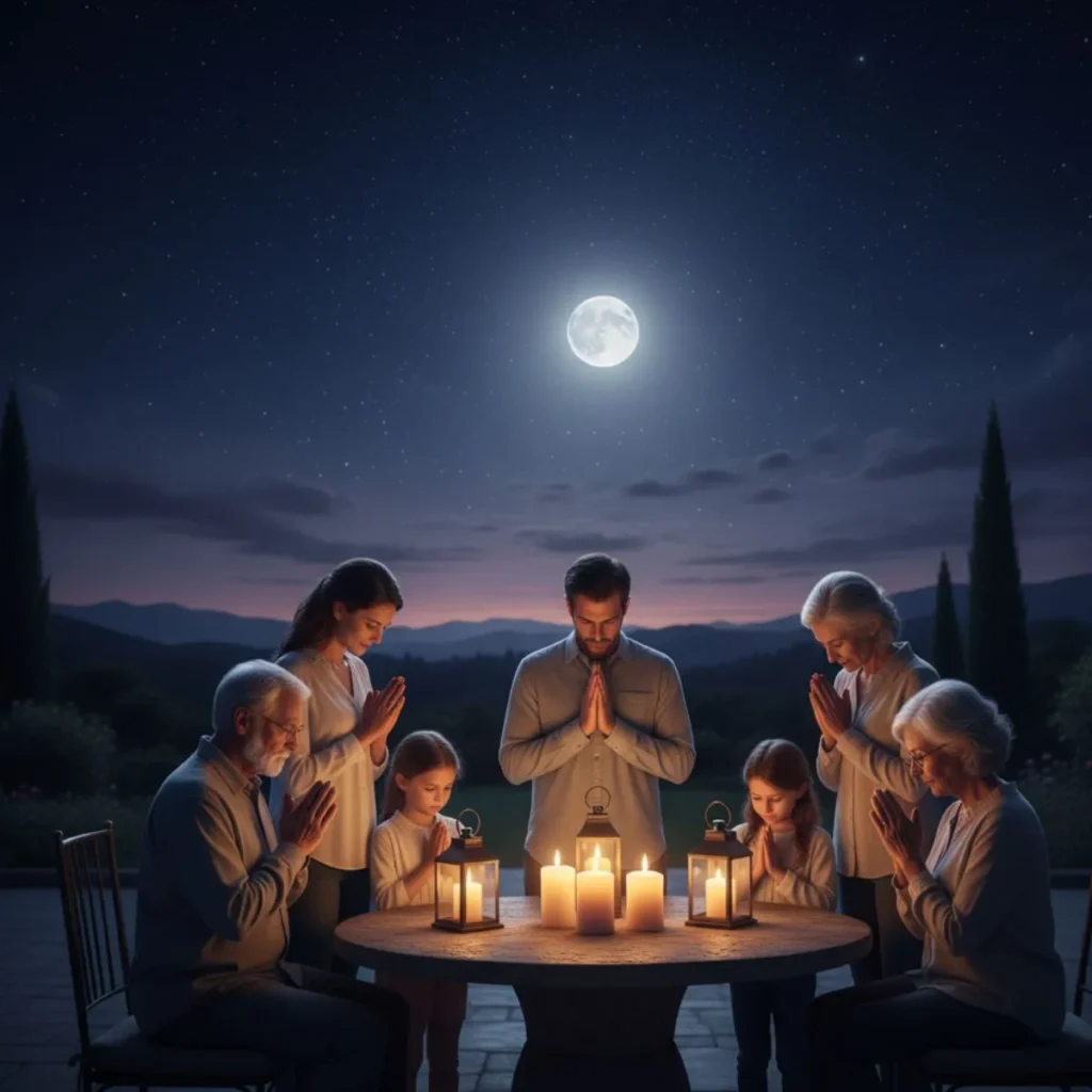 Evening Prayer for Family Gratitude