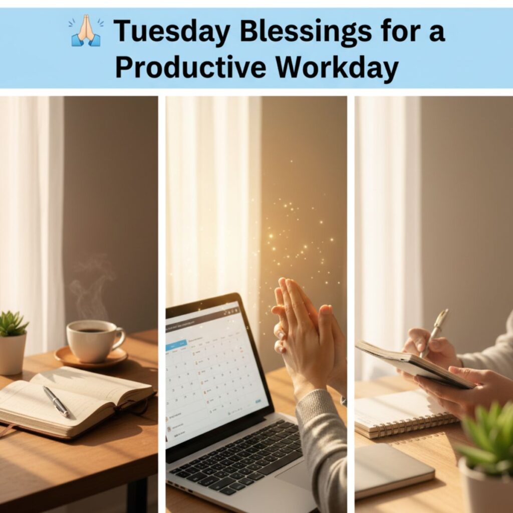 Tuesday Blessings and Prayers for a Productive and Successful Day