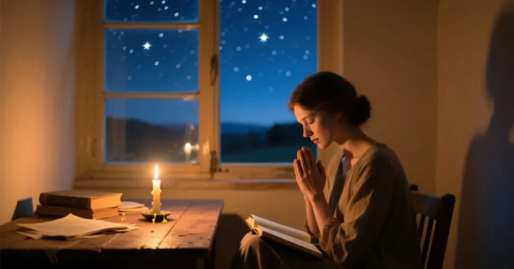 Night Prayer for Gratitude and Reflection