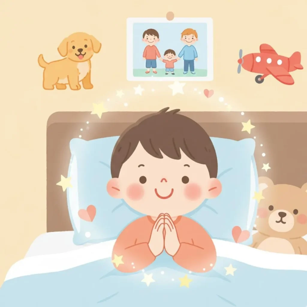 Simple Bedtime Prayer for Gratitude and Joy