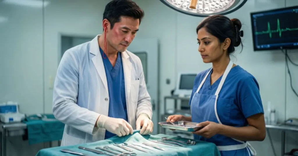 A Prayer for the Doctor’s Hands and the Medical Team