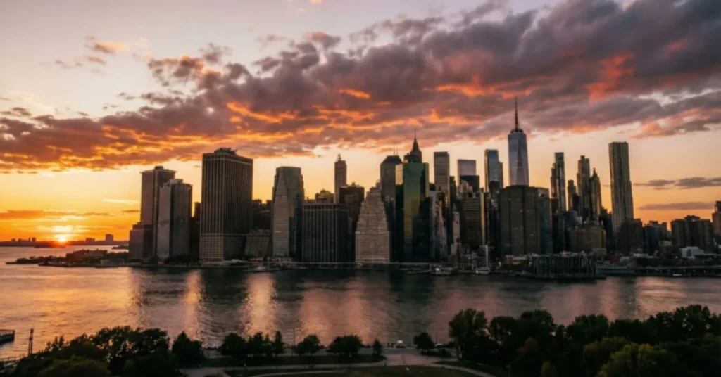 Maghrib Prayers Time NYC at Sunset